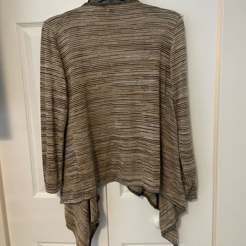 Striped Brown Women's Sweater